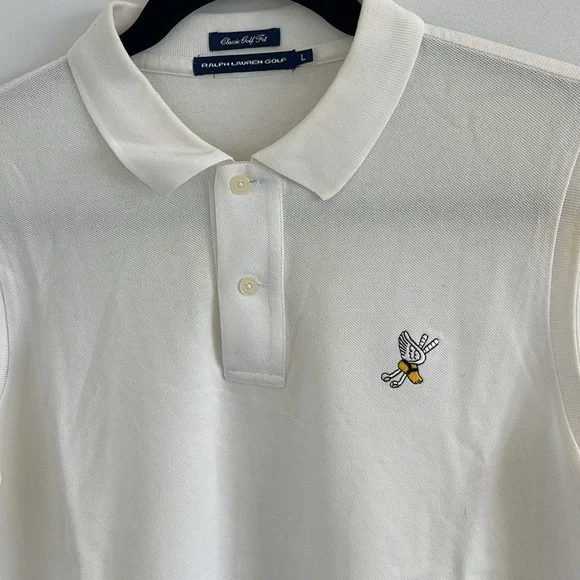 RALPH LAUREN GOLF CLASSIC GOLF FIT SLEEVELESS POLO SIZE LARGE - Picture 2 of 4